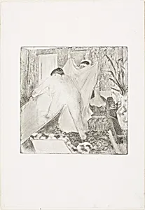 Leaving the Bath by Hilaire Germain Edgar Degas