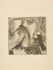 Leaving the Bath by Hilaire Germain Edgar Degas