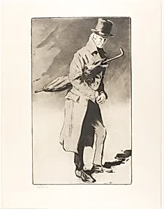 Lerand in the Role of "Rodin" in The Wandering Jew