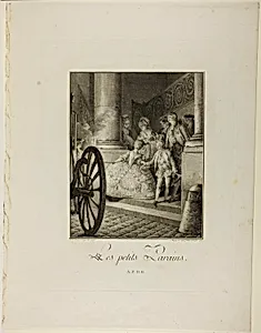 Les Petits Parains (The Little Godfathers, from Monument du Costume Physique et Moral de la fin du Dix-huitième siècle)