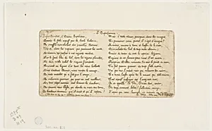 L'Esperance (verse to accompany Pont-au-Change) by Charles Meryon