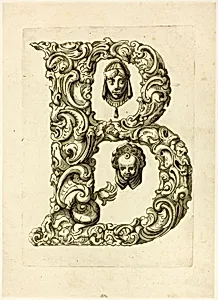 Letter B by Peter Aubry