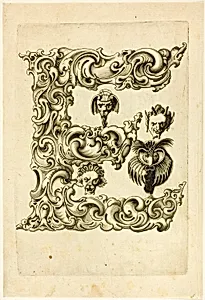 Letter E