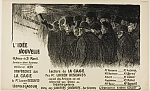 L'Idée Nouvelle by Théophile-Alexandre Pierre Steinlen
