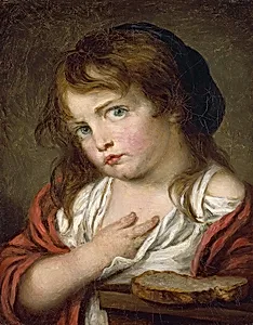 Little Girl Pouting