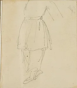 Lower Part of a Figure in Working Clothes by Jean Louis André Théodore Géricault