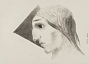 Madness, plate six from To Edgar Poe by Odilon Redon
