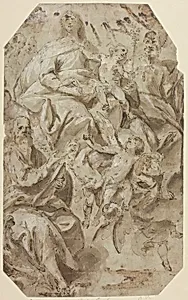 Madonna and Child with Saints