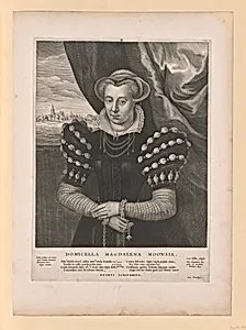 Magdalena Moons, from Quatuor Personae by Cornelis Visscher