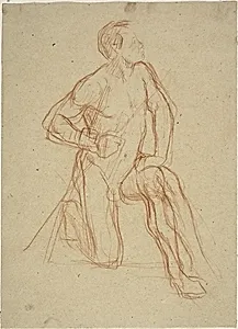 Male Figure Kneeling