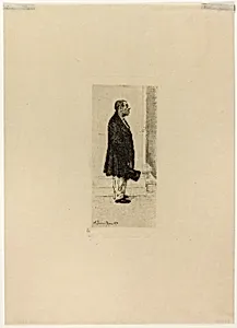Man Standing in Church