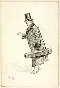 Man with Violin Case