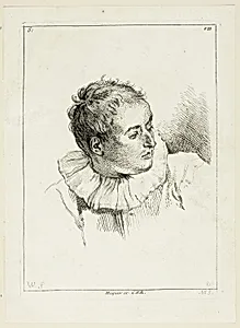 Man's Head (turned to left)