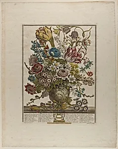 March, from Twelve Months of Flowers