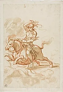 Marcus Curtius Pluging into the Abyss