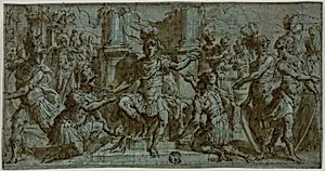 Mars (or Alexander?) Distributing the Victor's Wreaths