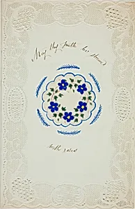 May Thy Path be Strewed with Roses (valentine)