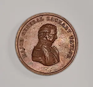 Medal commemorating Major General Zachary Taylor