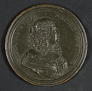 Medal Depicting Anna de' Medici (1616–1660) by Antonio Francesco Selvi