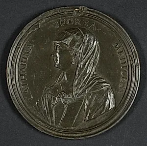 Medal Depicting Caterina Sforza (1462–1509) by Antonio Francesco Selvi