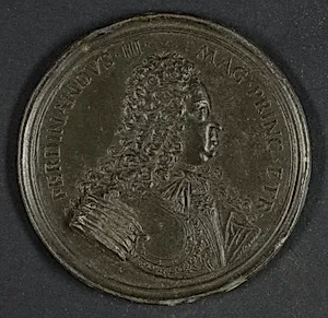 Medal Depicting Ferdinando III de' Medici (1663–1713) by Antonio Francesco Selvi