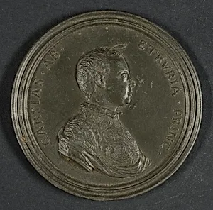 Medal Depicting Garcia de' Medici (1547–1562) by Antonio Francesco Selvi