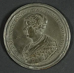 Medal Depicting Madeleine de la Tour d'Auvergne (1501–1519) by Antonio Francesco Selvi