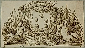 Medici Coat of Arms Flanked by Putti