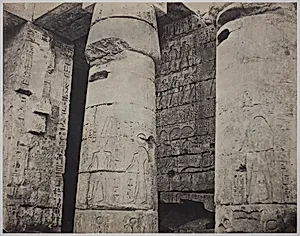 Medinet Habu, Mortuary Temple of Ramses III, Left Wall (Médinet-Habou, Temple funéraire de Ramsès III, paroi gauche