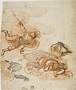 Mercury Chasing Two Harpies
