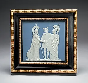 Mercury Joining the Hands of Britain and France by Wedgwood Manufactory