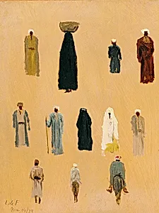 Middle East Costumes, Egypt