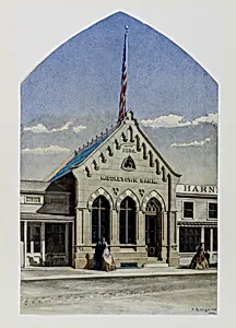 Middletown Bank, New York, Perspective