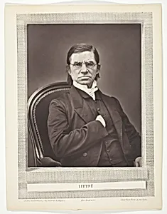 Émile Littré (French lexicographer and philosopher, 1801-1881)