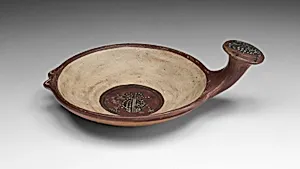 Miniature Tray Depicting a Frog