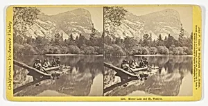 Mirror Lake and Mt. Watkins, No. 1248 from the series "California—Yo-Semite Valley"