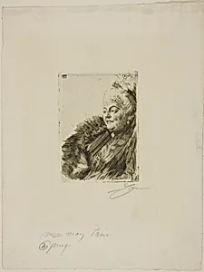 Mme Georges May II by Anders Zorn