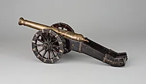 Model of a Bronze Field Cannon by Unknown