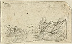 Moonlight over Landscape