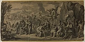 Moses Striking the Rock