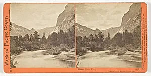 Mount Starr King, Yosemite Valley, Mariposa County, Cal., No. 1116 from the series "Watkins' Pacific Coast"