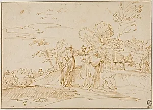 Naomi Counseling Ruth Near the Farm of Boaz