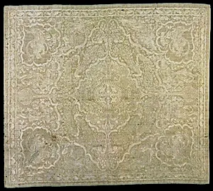 Napkin Depicting The Five Senses