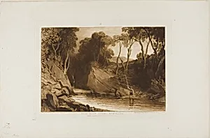 Near Blair Athol, plate 30 from Liber Studiorum by Joseph Mallord William Turner