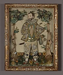 Needlepoint Picture by Unknown