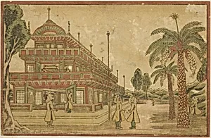 Newly Published Dutch Perspective View: The Tomb of King Mausolus in Asia