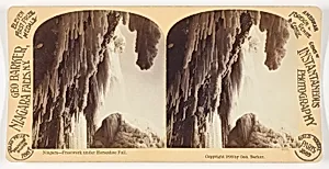 Niagara - Frostwork Under Horseshoe Fall