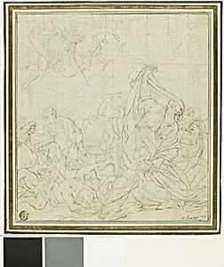 Niobe's Children, Slain by Apollo and Artemius by Bernard Picart