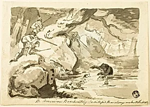 North American Bear Hunting (recto); Shell (verso)