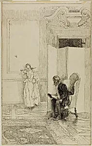 Now Crossed a Mirror's Face